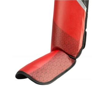 Pu cuero entrenamiento Muay Thai Shin Guards Mma Kick Boxing diseño personalizado Thai Shin Instep Guards Shinguard Boxing - Product Image 6