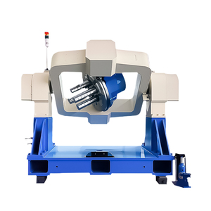 Plataforma giratoria Servo triaxial de alta precisión Simulador de movimiento <span class=keywords><strong>angular</strong></span> dinámico Plataforma de calibración de actitud de navegación inercial OEM - Product Image 5