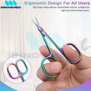 กรรไกรตัดเล็บสเตนเลสสตีลที่มีความคมชัดสูงสำหรับใช้ในร้านเสริมสวย - Product Image 5