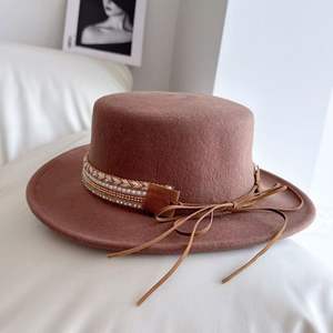 Sombrero Plano Retro Británico de Otoño e Invierno Coreano, Nuevo Sombrero Transfronterizo - Product Image 6