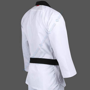 Uniforme de judo en coton personnalisé de haute qualité avec nouveau design, logo personnalisé, séchage rapide et respirant, vêtements d'arts martiaux à vendre - Product Image 2