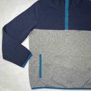 Ultra lourd surdimensionné Fit 420 Gsm blanc surdimensionné coton lourd unisexe sans ficelle Double couche sweats à capuche hommes boutons - Product Image 3