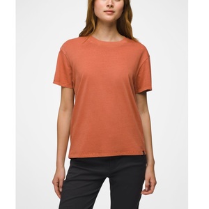 Camisetas lisas para mujer, camiseta blanca, camisetas de sublimación para mujer con logotipo impreso, camiseta en blanco para mujer de BD - Product Image 3