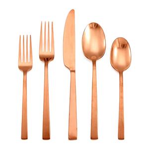 Juego de Cubiertos de acero inoxidable con mango de diseño pulido de espejo alto para que todos lo usen fácilmente - Product Image 3