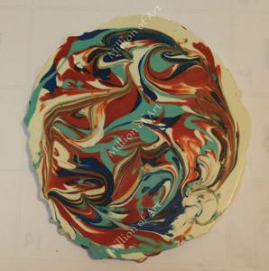 Unique Round <b>Epoxy</b> Resin Coaster Set Classic Design for Coffee Tea Drink Housewarming Gift at Wholesale Price - Product Image 6