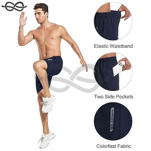 Short athlétique de gymnastique pour hommes, short de basket-ball à séchage rapide, entraînement de course à pied, entraînement décontracté - Product Image 5