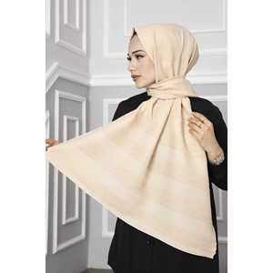 Châle plissé motif saumon, imprimé numérique, en satin, soie, modal, rayonne, polyester, mousseline, à pois, léopard, élégant, hijab, couvre-tête, dentelle, jersey - Product Image 2