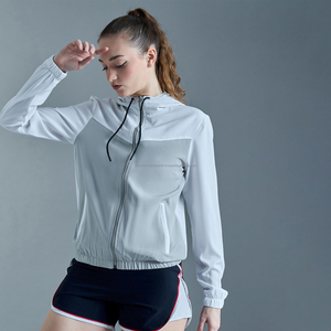 เสื้อแจ็คเก็ตมีฮู้ดลำลองแบบสั่งทำพิเศษ รุ่นใหม่ประจำฤดูใบไม้ร่วง Fit2Fight สำหรับผู้หญิง ออกกำลังกาย ดีไซน์เก๋ ขายดี ปี 2026 - Product Image 3