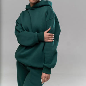 Conjunto Deportivo de Dos Piezas para Gimnasio, Unisex, Talla Grande, de Lujo, Ligero, Cortavientos, de 400 g/m², con Cuello Redondo y Manga Larga - Product Image 4