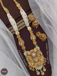 Mangalsutra chapado en oro para mujer, diseñador del orgullo, lo último - Product Image 2