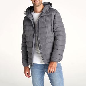 Chaqueta acolchada a prueba de agua personalizada de alta calidad 2025 para hombre, chaqueta de gran tamaño, abrigos de burbujas para hombre, servicio OEM - Product Image 1