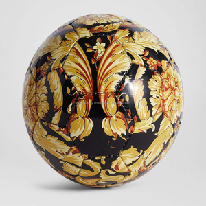 Ballon de foot en cuir synthétique PU Ballon de football fait main pour la pratique de la compétition - Product Image 2