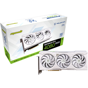 2024 Manli Pol ar Fox Triple G P U tarjeta gráfica IC R T X4080 Super 16GB GDDR6X ventilador enfriador DP interfaz de salida para escritorio de juegos - Product Image 1