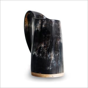 Auténtica Taza Vikinga Ecológica de Cuerno de Búfalo Hecha a Mano, Grado Alimenticio, Estilo Medieval, Religiosa, Feng Shui, Taza de Cerveza con Diseño Animal - Product Image 5