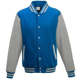 Veste de baseball en cuir style rue pour hommes personnalisée laine de qualité chenille col montant brodé lettre universitaire pour l'hiver - Product Image 3