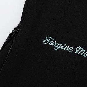 Custom Embroidery Printing Solid Eco-Friendly <b>Pullover</b> Design Winter Breathable Windproof Cotton Fleece Hooded Drawstring - Product Image 5