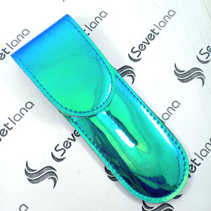 Vente chaude Professionnel Brillant En Acier Inoxydable Cils Pince À Épiler Ensemble Logo Personnalisé Pochette Meilleur Extension De Cils Pince À Épiler Cas - Product Image 1