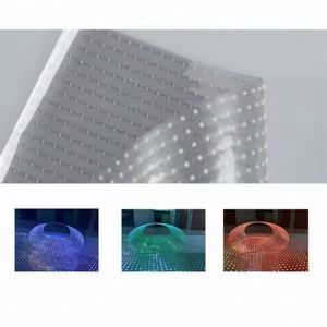 Panneau LED transparent flexible JunChen P10 16:9, affichage vidéo couleur pleine résolution IP65 pour intérieur/extérieur, salons professionnels, concerts - Product Image 4