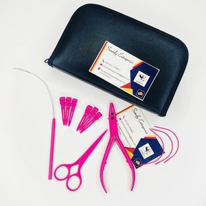 Professional Salon Hair Extension Kit Stainless Steel High Quality Beads Links <b>Plier</b> <b>Set</b> Commercial Use Customizable Private - Product Image 3