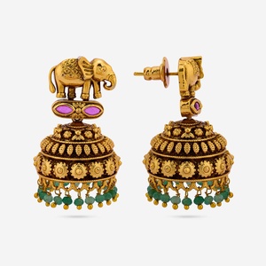 Boucles d'oreilles pendantes de style antique, collection 188907 - Product Image 3