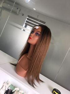 Silk <b>Lace</b> Base Unprocessed Hair Wig 130 150 Density HD <b>Lace</b> Pre Plucked Frontal <b>Lace</b> Wig for <b>Black</b> Hot Selling 100 Brazilian - Product Image 2