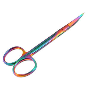 Tijeras de iris de acero inoxidable de alta calidad profesional Fórceps de cirugía oftálmica manual - Product Image 5