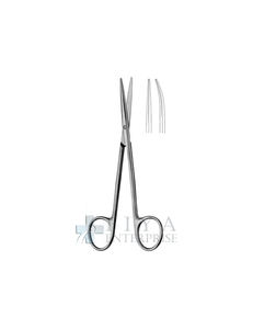 Metzenbaum-Tijeras quirúrgicas manuales de acero, rectas y curvas para corte de tejido delicado, base de instrumento estrecho romo - Product Image 3