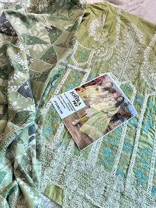 Nueva llegada tela de algodón colección Salwar pantalón de diseñador de lujo Salwar Kameez listo para usar Salwar Kameez - Product Image 3