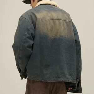 Best <b>Denim</b> <b>Jacket</b> <b>Men</b> Stylish Winter Washed Wholesale Jeans <b>Jackets</b> Fashion Street Wear Unique Hip Hop <b>Denim</b> <b>Jacket</b> <b>For</b> <b>Men</b> - Product Image 3