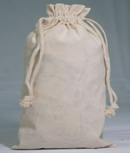 Bolsa de jabón de lona de algodón y lino ecológica y bolsa de almacenamiento de velas reutilizable al por mayor con estilo de moda impreso con logotipo personalizado - Product Image 3