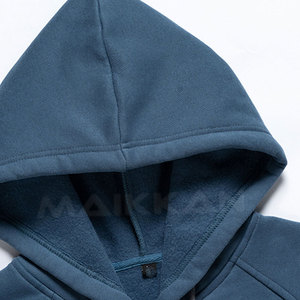 Sudaderas con Capucha de Alta Calidad para Hombre, de Algodón y Poliéster, Personalizadas, con Estampado Digital de Invierno, Diseño Propio, Patrón Sólido - Product Image 2