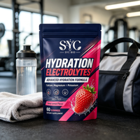 OEMHydration Elektrolyten Gummies Hydratatie Elektrolyten Gummies met Magnesium en Kalium voor Snel Sportief Herstel en Dagelijks Gebruik