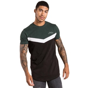 Camiseta de secado rápido para hombre, venta al por mayor, camisetas personalizadas en relieve, camiseta de moda de algodón para hombre, camisetas lisas de gran tamaño blancas con estampado - Product Image 1