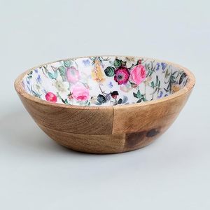 Bol de service alimentaire en bois, bol de service pour hôtel, designs populaires, bol à prix avantageux - Product Image 2