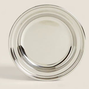 Plato de acero inoxidable de grado alimenticio, plato de metal reutilizable, plato de servir premium, plato thali de acero inoxidable - Product Image 1