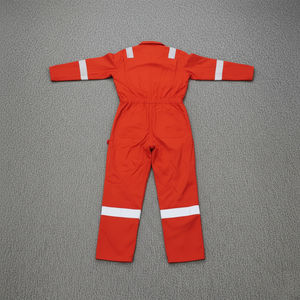 hi vis coverall breathable construction daily wear professional coverall bright tone durable material workwear coverall - Product Image 5