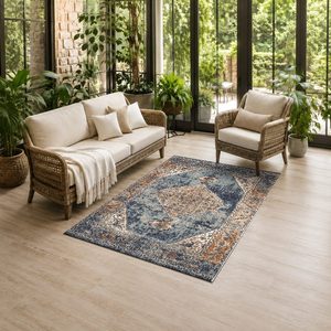 <b>RUGS</b> DEPOT LXDP-0460 Wholesale Multicolor Neutral Contemporary Abstract Digital Printed Machine Washable <b>Chenille</b> <b>Rug</b> Non Slip - Product Image 6
