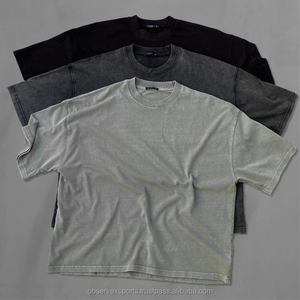 T-shirt décontracté pour homme en coton 100% de haute qualité, coupe classique, écologique, respirant, col rond, 250 g/m², t-shirt vierge personnalisable - Product Image 3