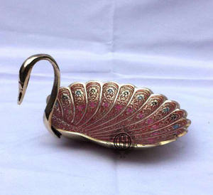 Tazón para servir de fruta de Metal decorativo para el hogar de nuevo diseño de alta calidad, vajilla al por mayor, frutero decorativo. - Product Image 5