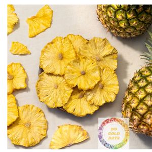 Ananas séché doux du Vietnam, de haute qualité, naturellement sucré, collant, collation tropicale pour les marchés d'exportation et l'emballage en gros - Product Image 1