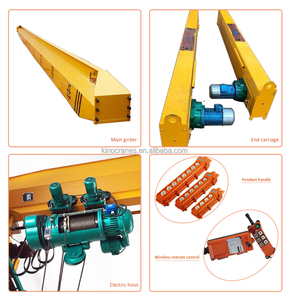 Pont roulant électrique à poutre simple de 3, 5 et 10 tonnes avec palan électrique - Product Image 4