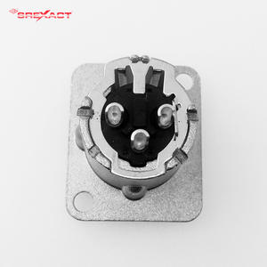 Conector de chasis XLR macho de aleación de zinc - Product Image 5