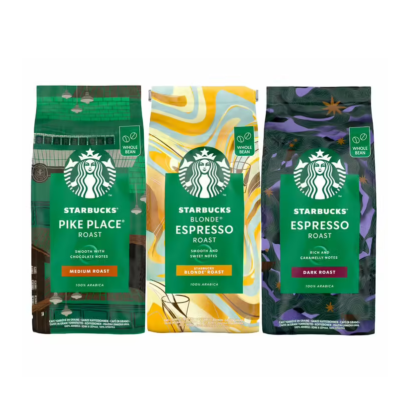 Прямой поставщик кофейных зерен Starbucks среднего размера по оптовой цене