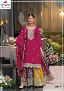 Shalwar Kameez Kurti élégant pour femmes, style indien pakistanais - Vêtement décontracté confortable pour les fêtes, avec des caractéristiques anti-plis et extensibles - Product Image 2