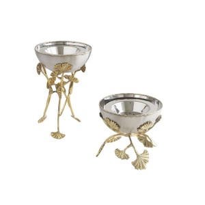 Tazón de Metal para servir frutas con aspecto nuevo, personalizado, para boda, fiesta, cena, mesa, comida, ensalada, tazón para servir - Product Image 2