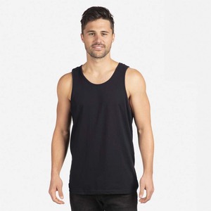 100% débardeur en coton peigné filé à l'anneau homme - Product Image 1