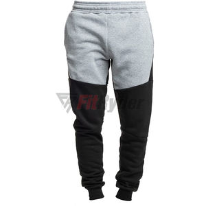 Pantalones de Entrenamiento Personalizados OEM transpirable gris sudor polar Jogger para hombres cintura elástica pantalones de chándal en blanco de moda al por mayor OEM - Product Image 6