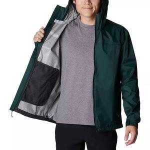 2023 Lightweight Windbreaker Jacket 100% Nylon Jacket Hooded Windbreaker Windproof Waterproof Jacket Designed Customize Color - Product Image 4