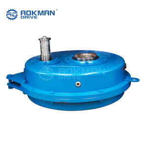 Reductores de velocidad de brazo de torsión de hierro fundido personalizados Aokman, arreglo de engranaje helicoidal montado en rojo para sistemas de recogida, soporte ODM - Product Image 5