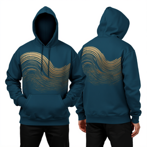 Custom Cotton Fleece Hoodie Premium Printed Street Fashion Pullover OEM Wholesale Manufacturer - Product Image 4